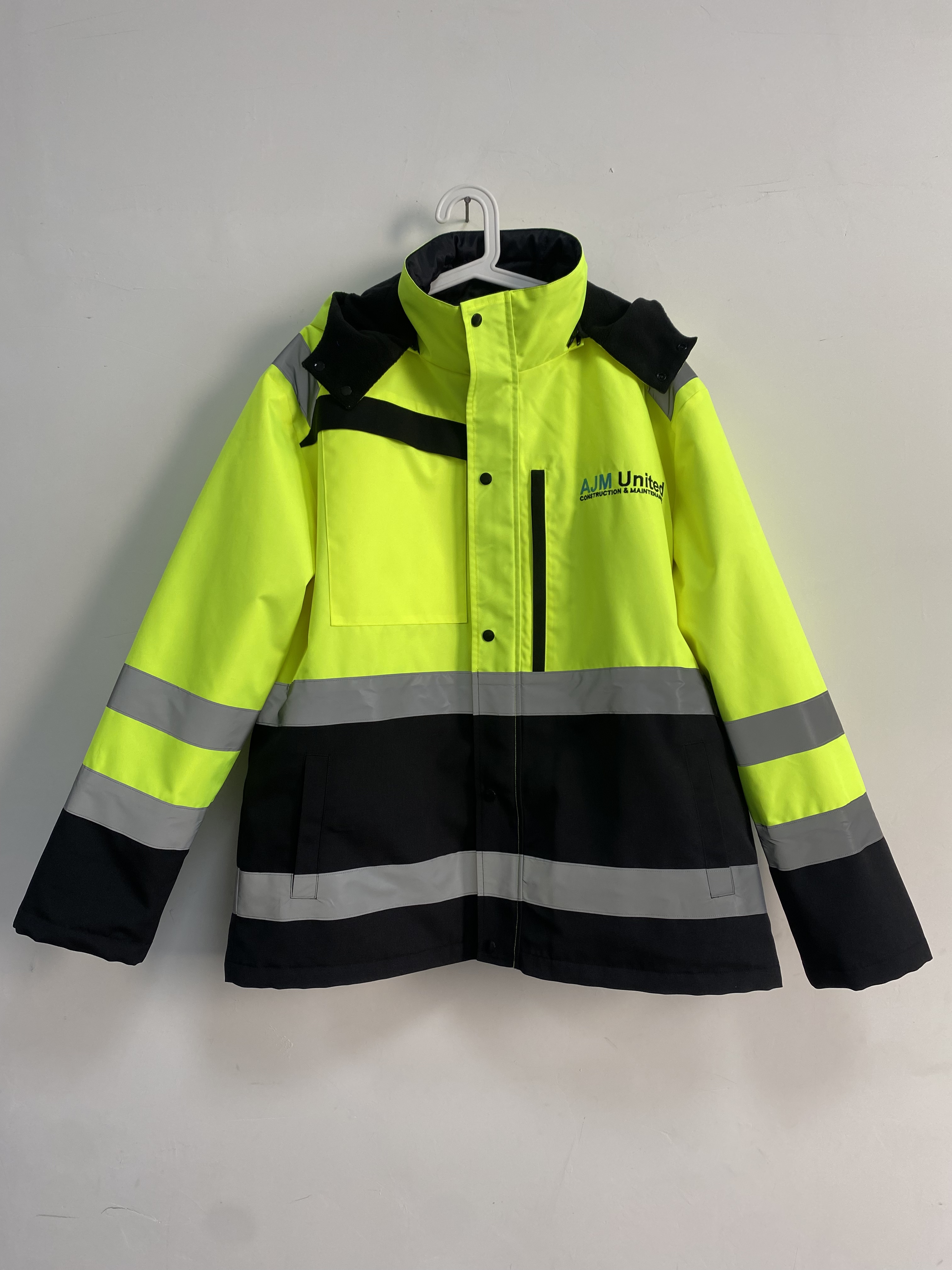 高反光安全服加反光條生產工作服定制冬季沖鋒衣定制 派登服飾